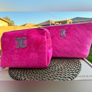 Juicy Couture Travel Cosmetic Bag Set 💞💖